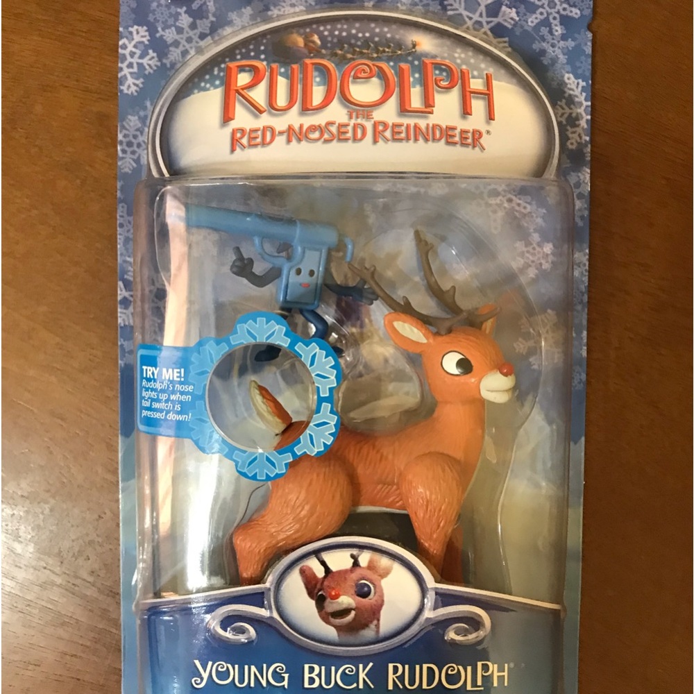 Young Buck Rudolph, Rudolph the Red Nosed Reindeer, 2004 Memory Lane, New in Box